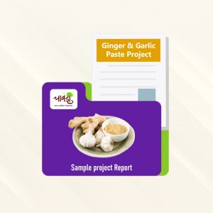 Ginge & Garlic Paste Sample Project Report