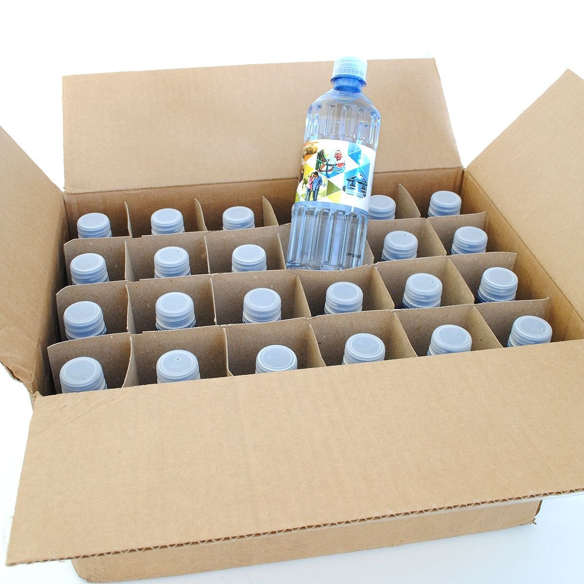 Mineral Water Bottle Packaging Box